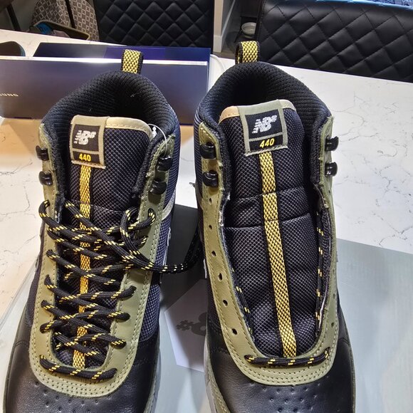 New Balance Numeric Men's 440 Trail Black Green NM440TBF SKATE HIKING SIZE 10 - Picture 3 of 14